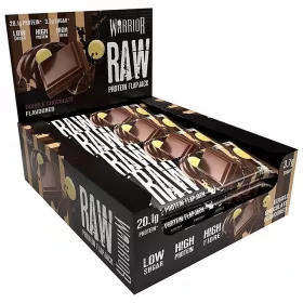 Warrior Karton Raw Protein Oat Flapjack Bar 12x75g