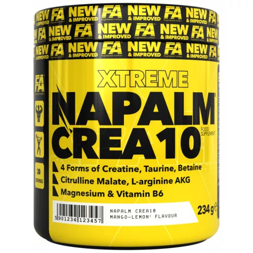 Fitness Authority Xtreme Napalm Crea10 234g Citrus Peach (Citrom Barack)