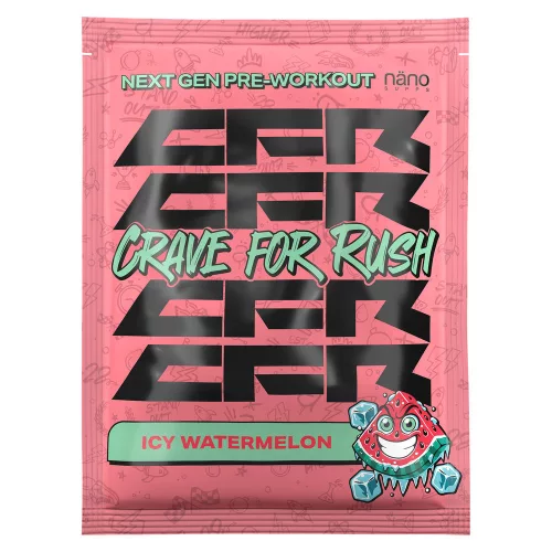 Nano Supps Crave for Rush (CFR) Pre-Workout 400g
