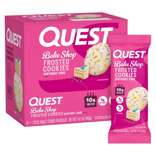 Quest Nutrition Karton Protein Frosted Cookies 8x50g