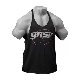 Gasp Deep Cut Club Tank Black