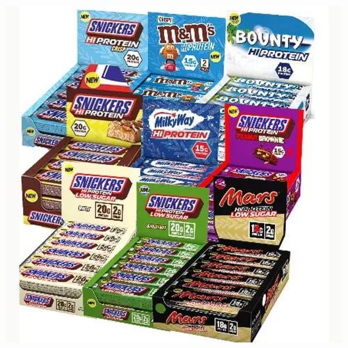 S&M Karton HiProtein Bar 12x50-59g
