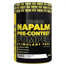 Fitness Authority Xtreme Napalm Pre-Contest Pumped STIMULANT FREE 350g