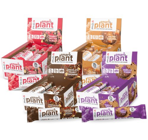 PhD Nutrition Karton Smart Bar Plant 12x64g