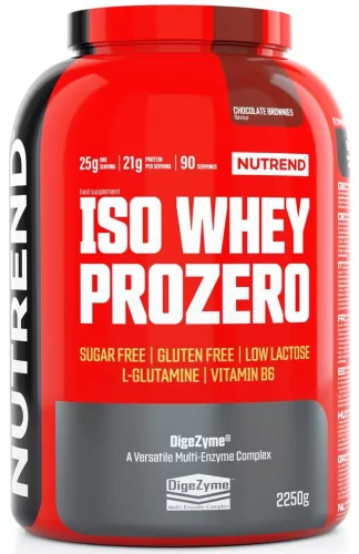 Nutrend Iso Whey Prozero 2250g