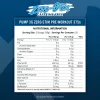 Applied Nutrition Zero Stim Pump ZERO 3G Pre-Workout 375g tápérték