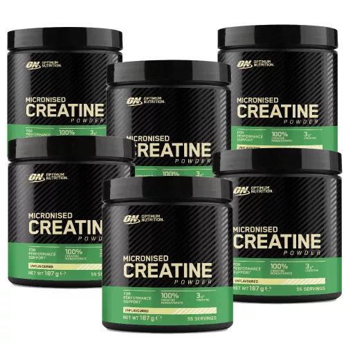Optimum Nutrition Micronised Creatine Powder 6x187g Unflavored (Ízesítetlen)