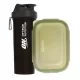 SmartShake Food Storage Container 800ml + Smartshake Optimum Nutrition 800ml Black (Fekete) Kapszulatartóval
