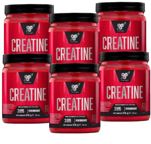 BSN Creatine 6x216g Unflavored (ízesítetlen)