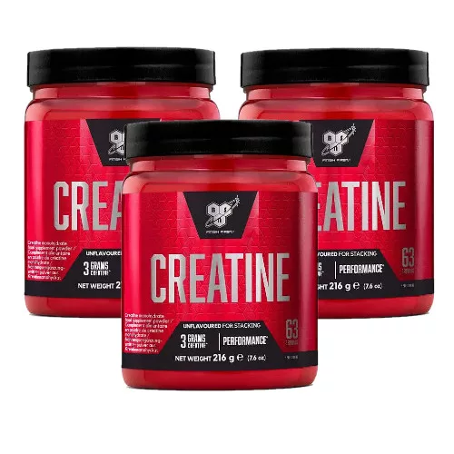 BSN Creatine 3x216g Unflavored (ízesítetlen)