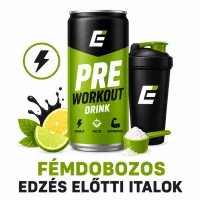 Fémdobozos edzés előtti italok